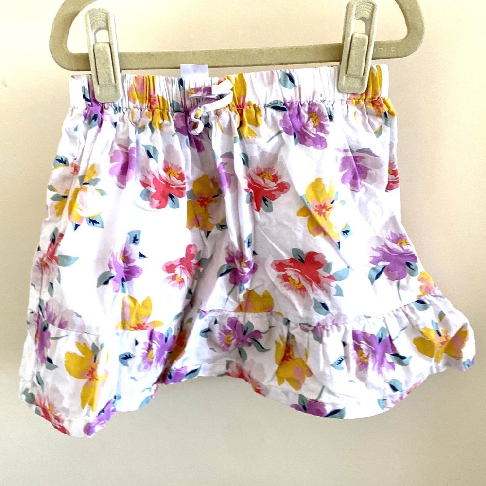 Carter's Floral Skirt Kids Size 7